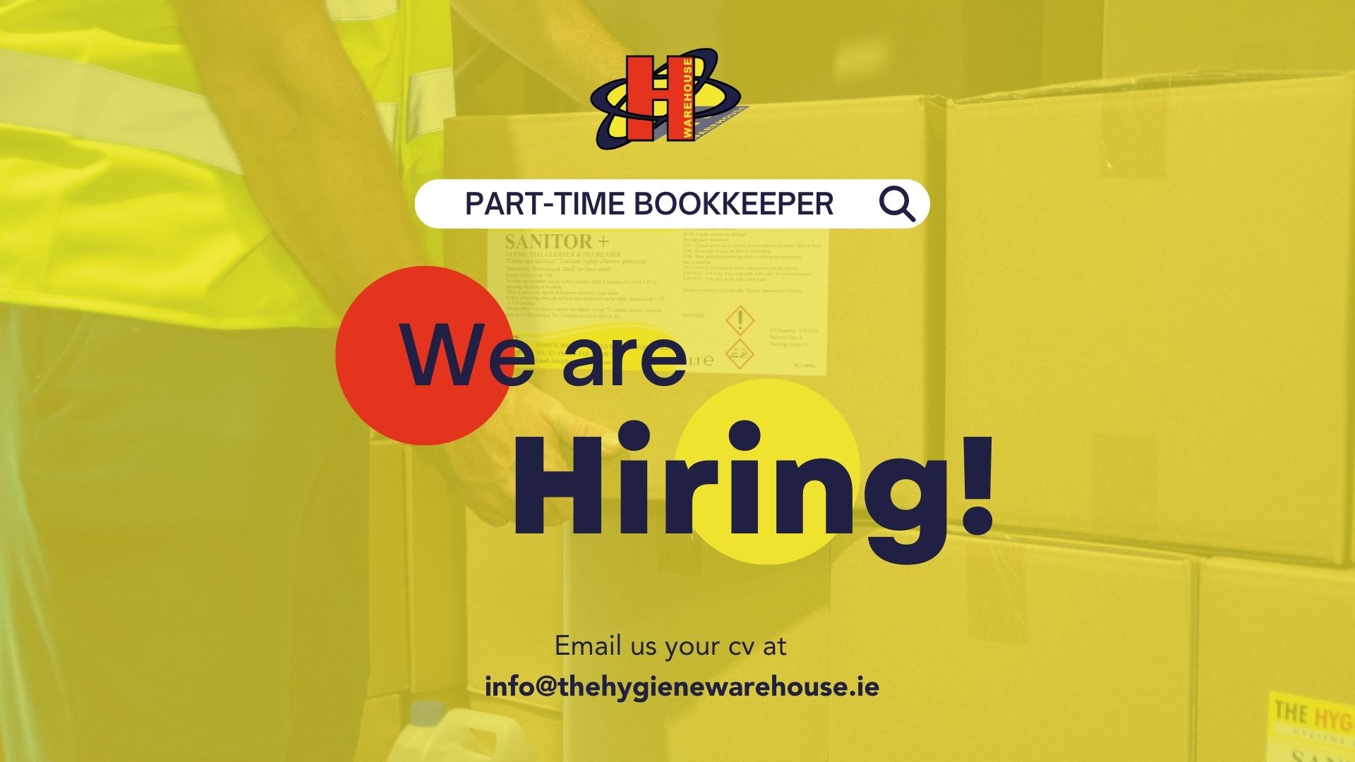 Join Our Team as a Part-time Bookkeeper at The Hygiene Warehouse